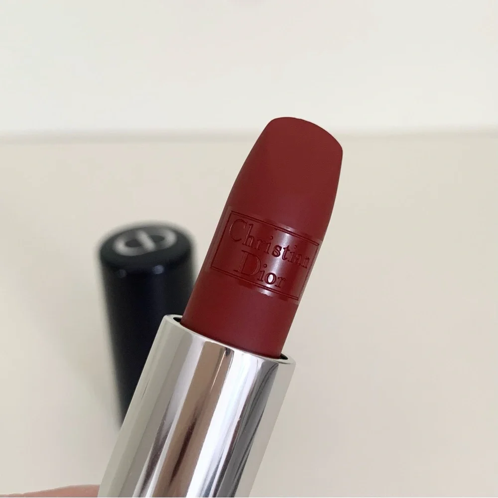 NWOT Rouge Dior matte red lipstick full size 858